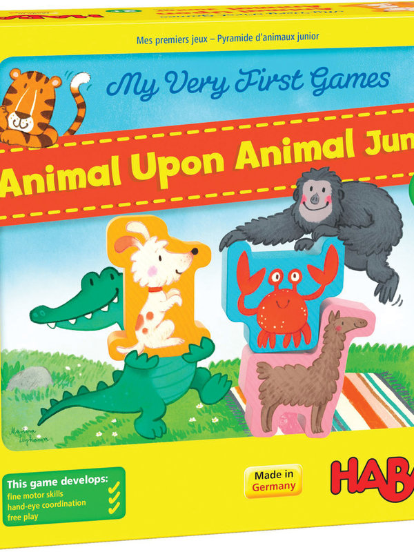 HABA USA My Very First Games Animal Upon Animal Junior