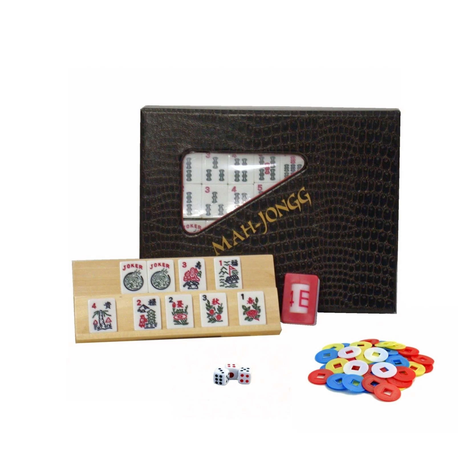 Wood Expressions Mahjong Travel American