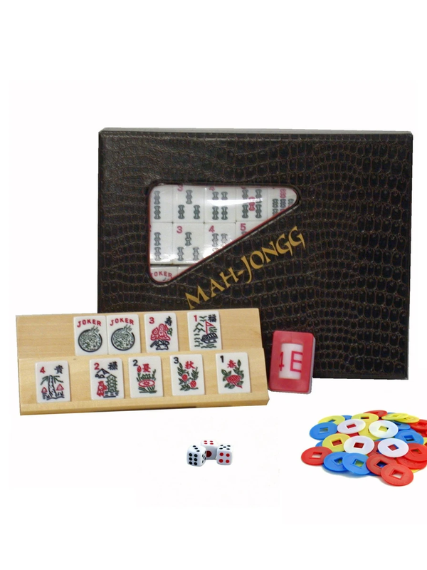 Wood Expressions Mahjong Travel American