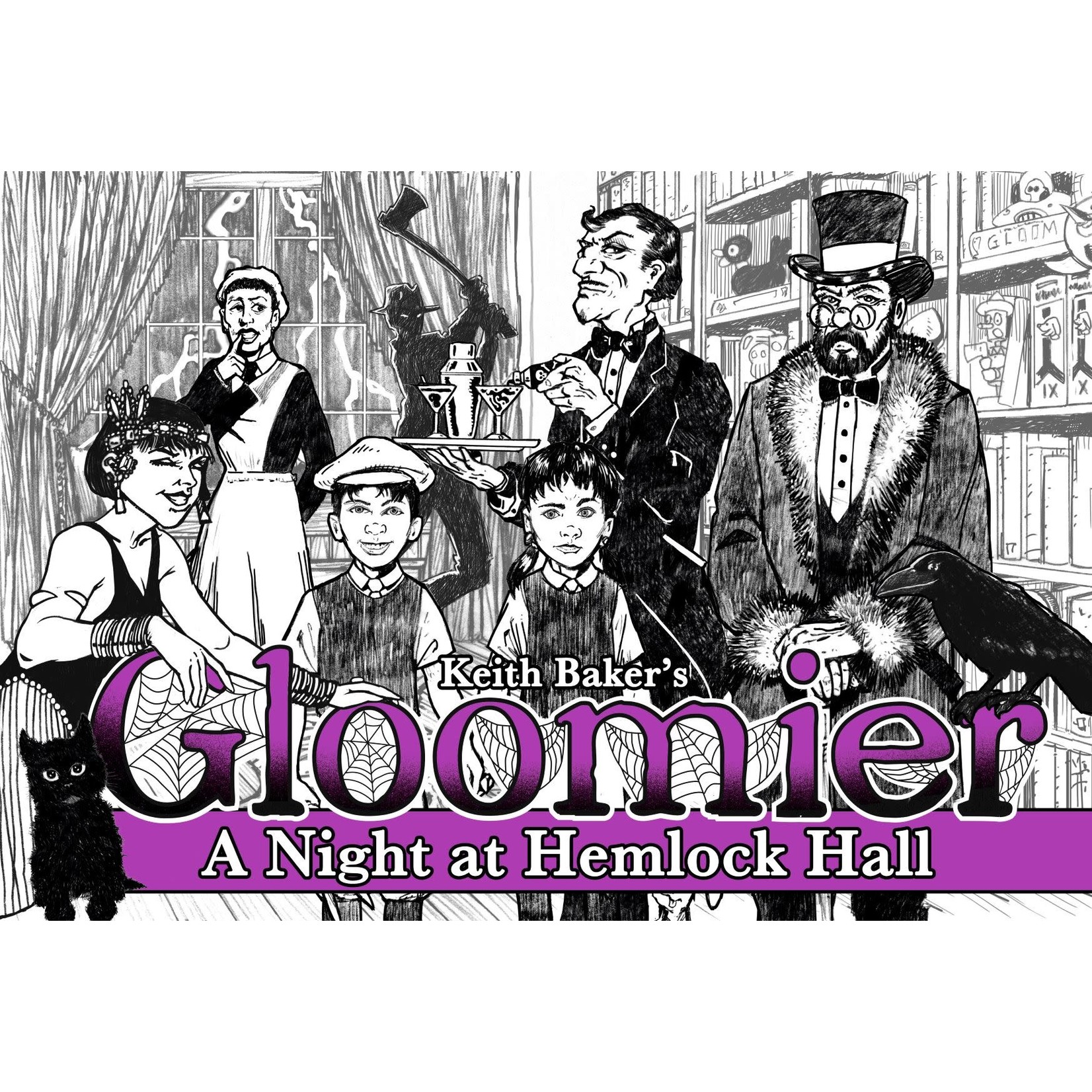 Atlas Games Gloomier A Night at Hemlock Hall