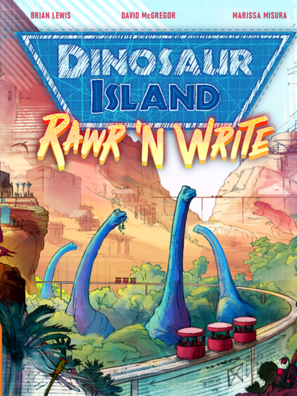 Pandasaurus Games Dinosaur Island Rawr'n Write