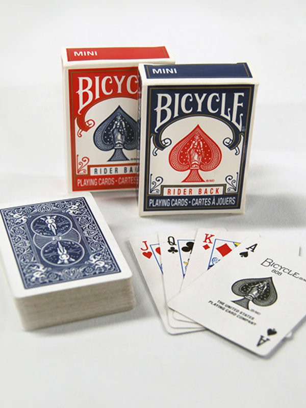 The United States Playing Card Company Bicycle Mini Playing Cards Red Blue