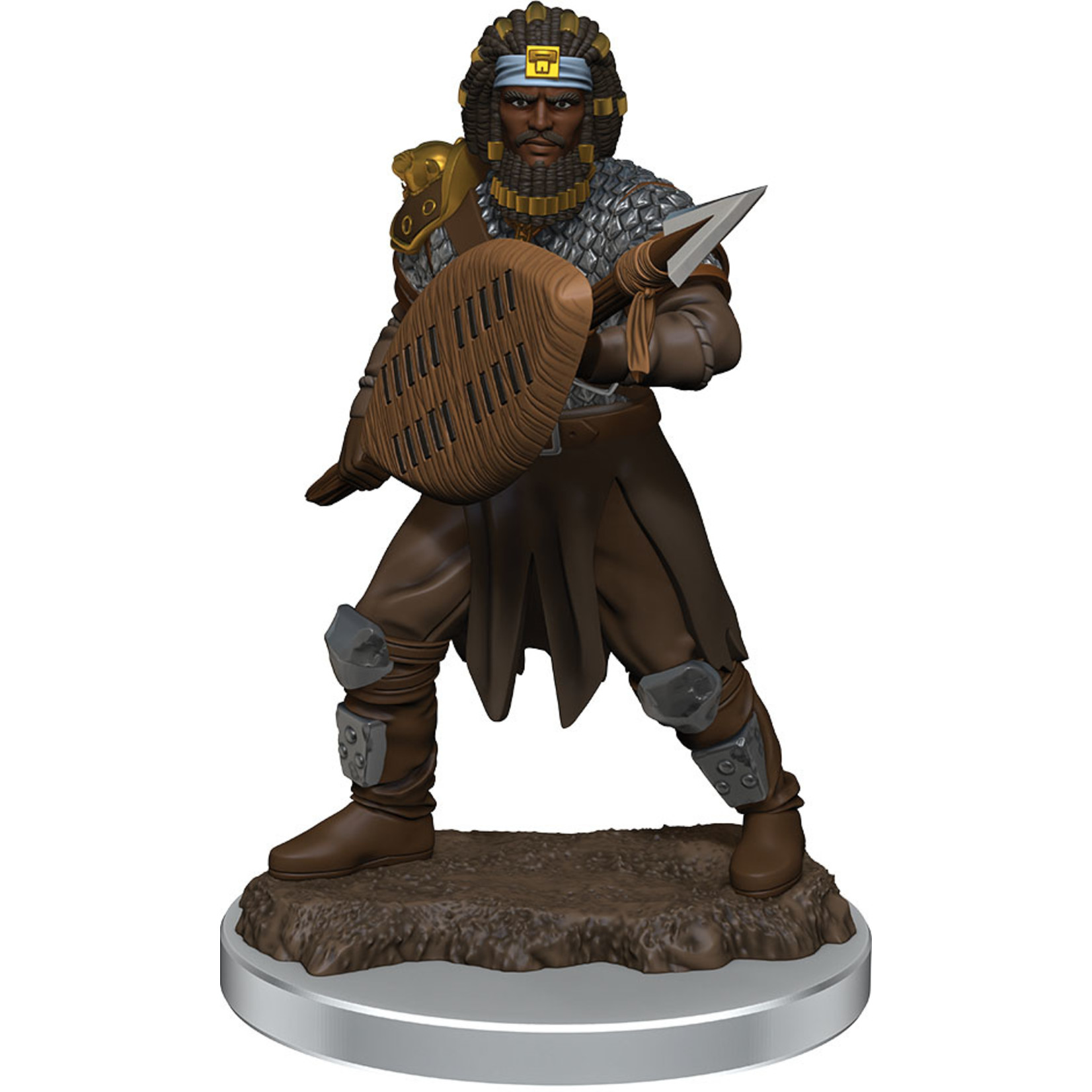 WIZKIDS/NECA D&D Icons of the Realms Premium Male Human Fighter W7