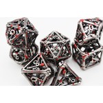 Foam Brain Games Hollow Vampire Bones Metal Dice Set