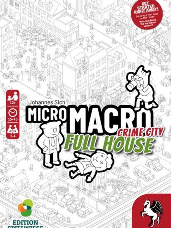 Pegasus Spiele MicroMacro Crime City Full House