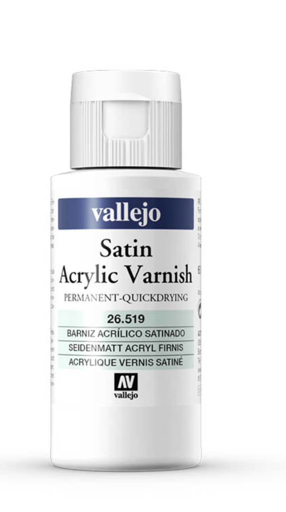 Auxiliary Products: Satin Varnish (60ml) - Recess Games LLC