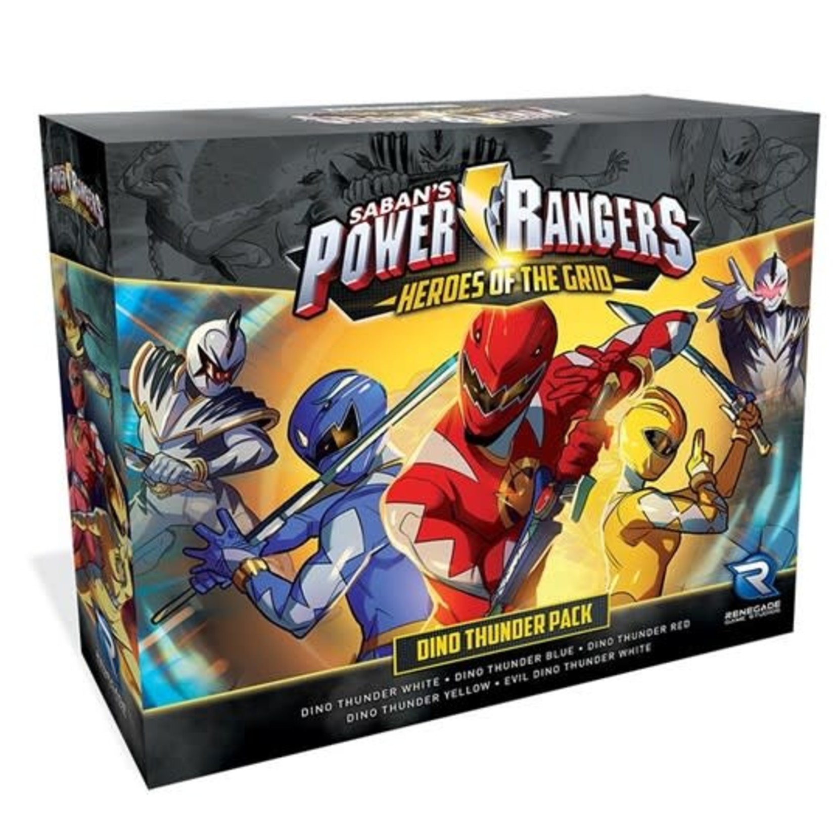 Renegade Game Studios Power Rangers Heroes of the Grid Dino Thunder
