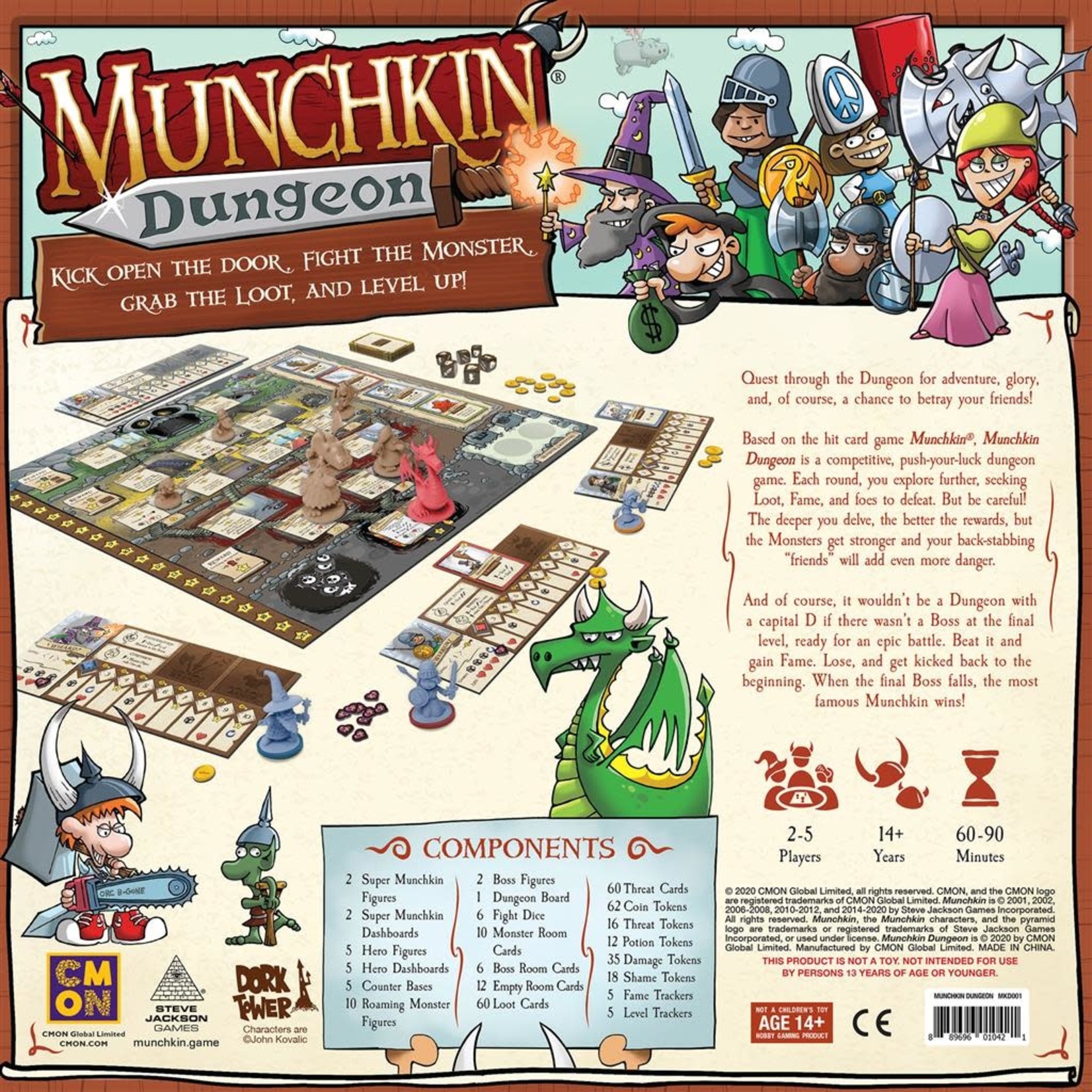 CMON Munchkin Dungeon
