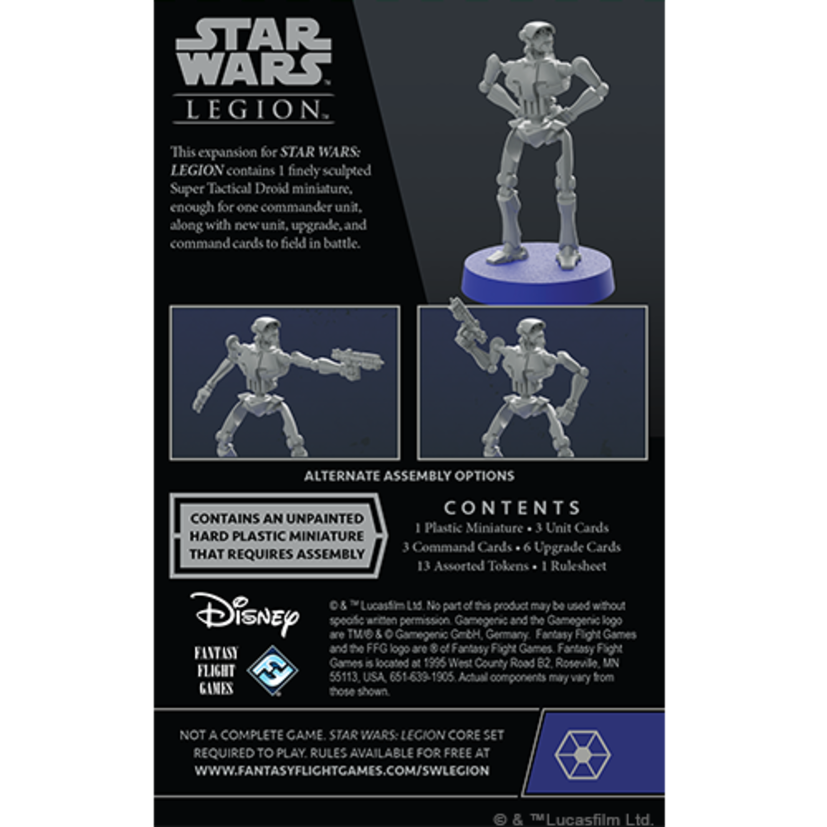 Atomic Mass Games SW Legion Super Tactical Droid Commander