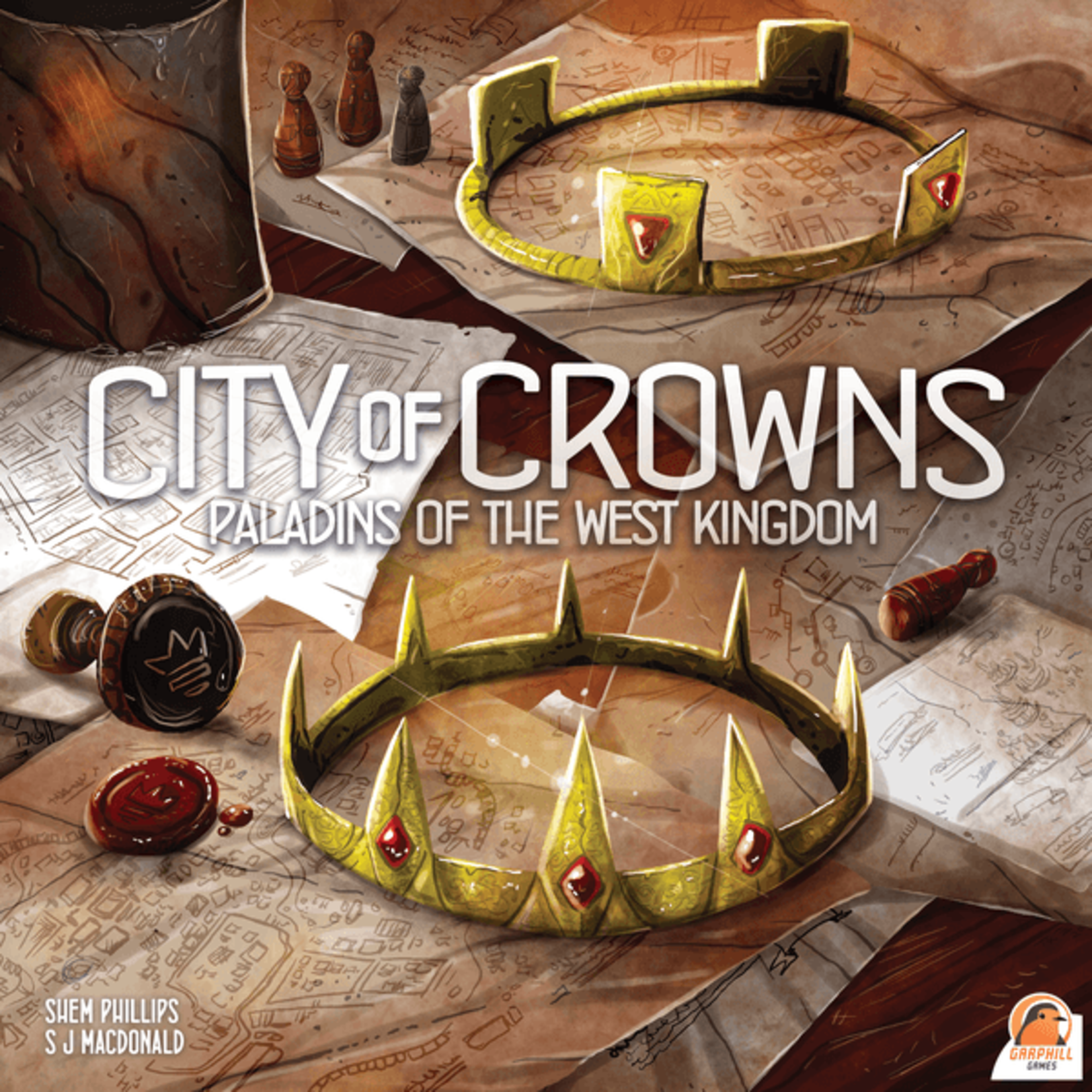 Renegade Game Studios Paladins of the West Kingdom City of Crowns
