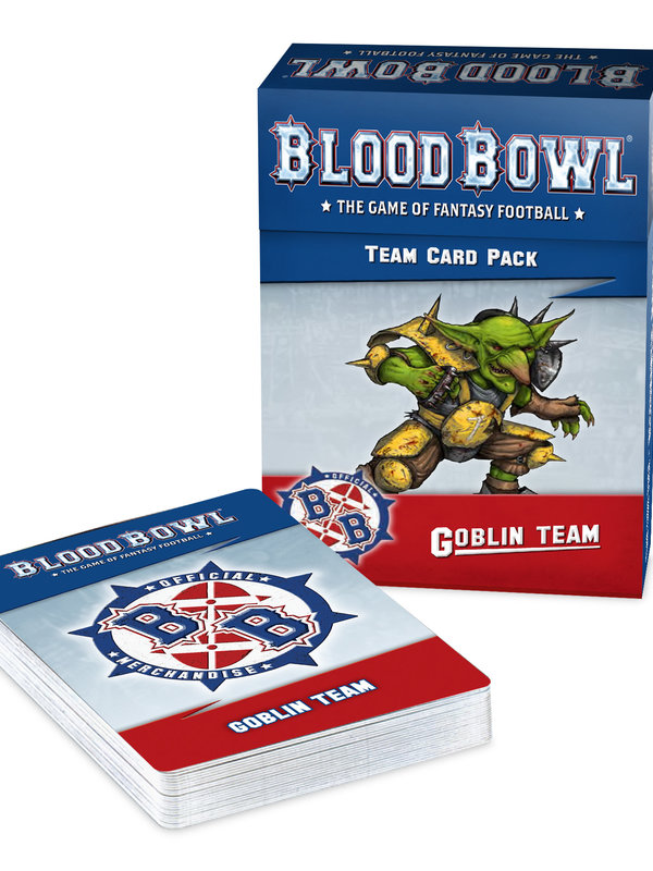 Games Workshop Goblin Blood Bowl Team Cards Pack