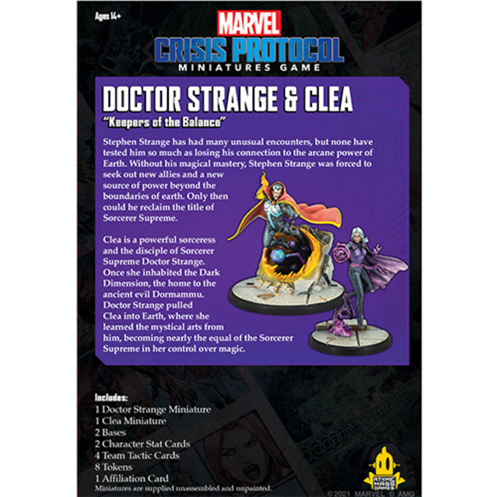 Atomic Mass Games MCP Doctor Strange & Clea Character Pack