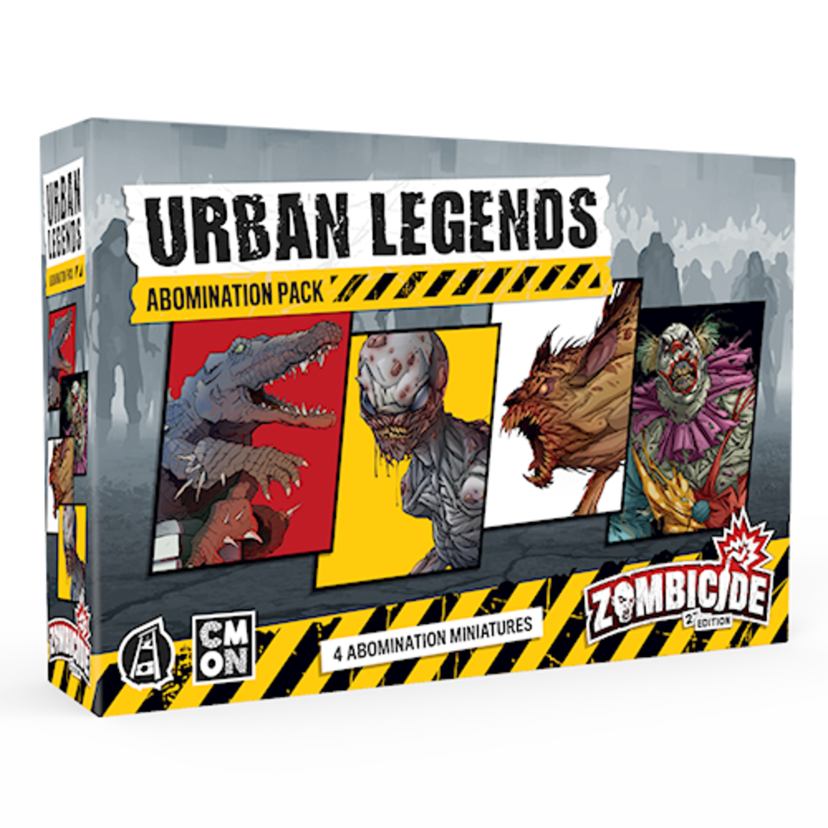CMON Zombicide 2E Urban Legends Abomination Pack