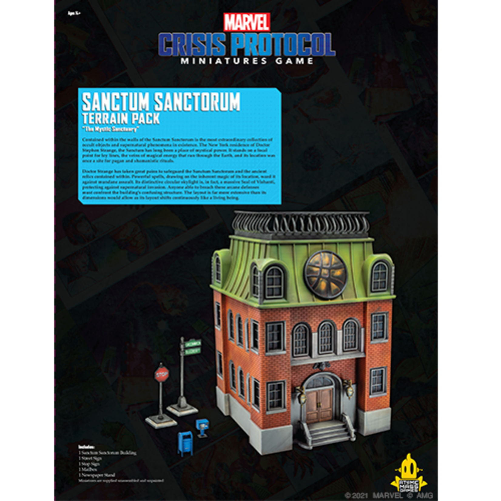 Atomic Mass Games MCP Sanctum Sanctorum Terrain