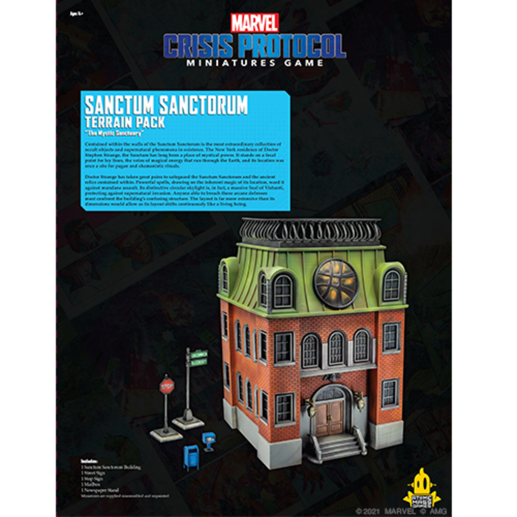 Atomic Mass Games MCP Sanctum Sanctorum Terrain