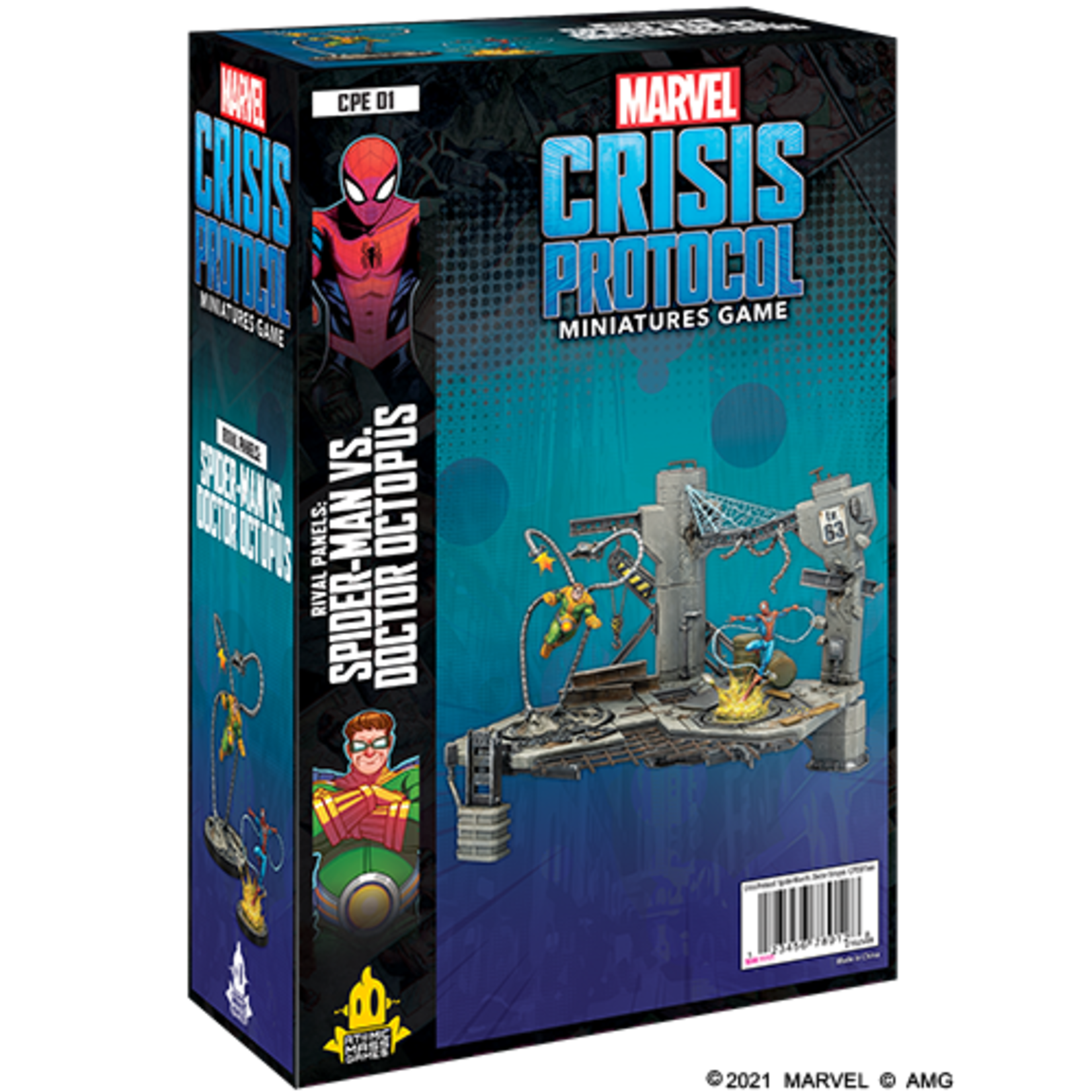 Atomic Mass Games MCP Rival Panels Spider-Man vs Doctor Octopus Character Pack