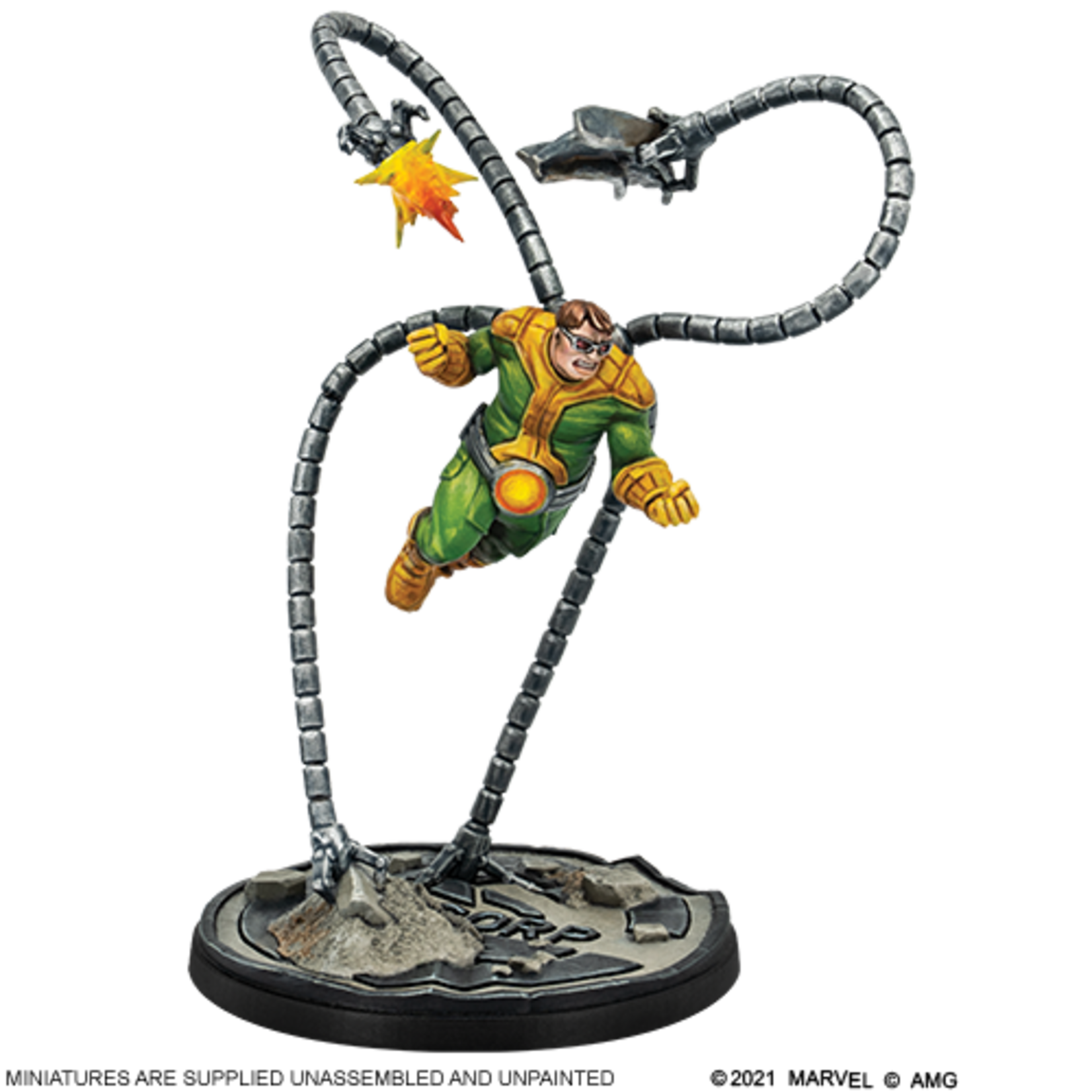 Atomic Mass Games MCP Rival Panels Spider-Man vs Doctor Octopus Character Pack