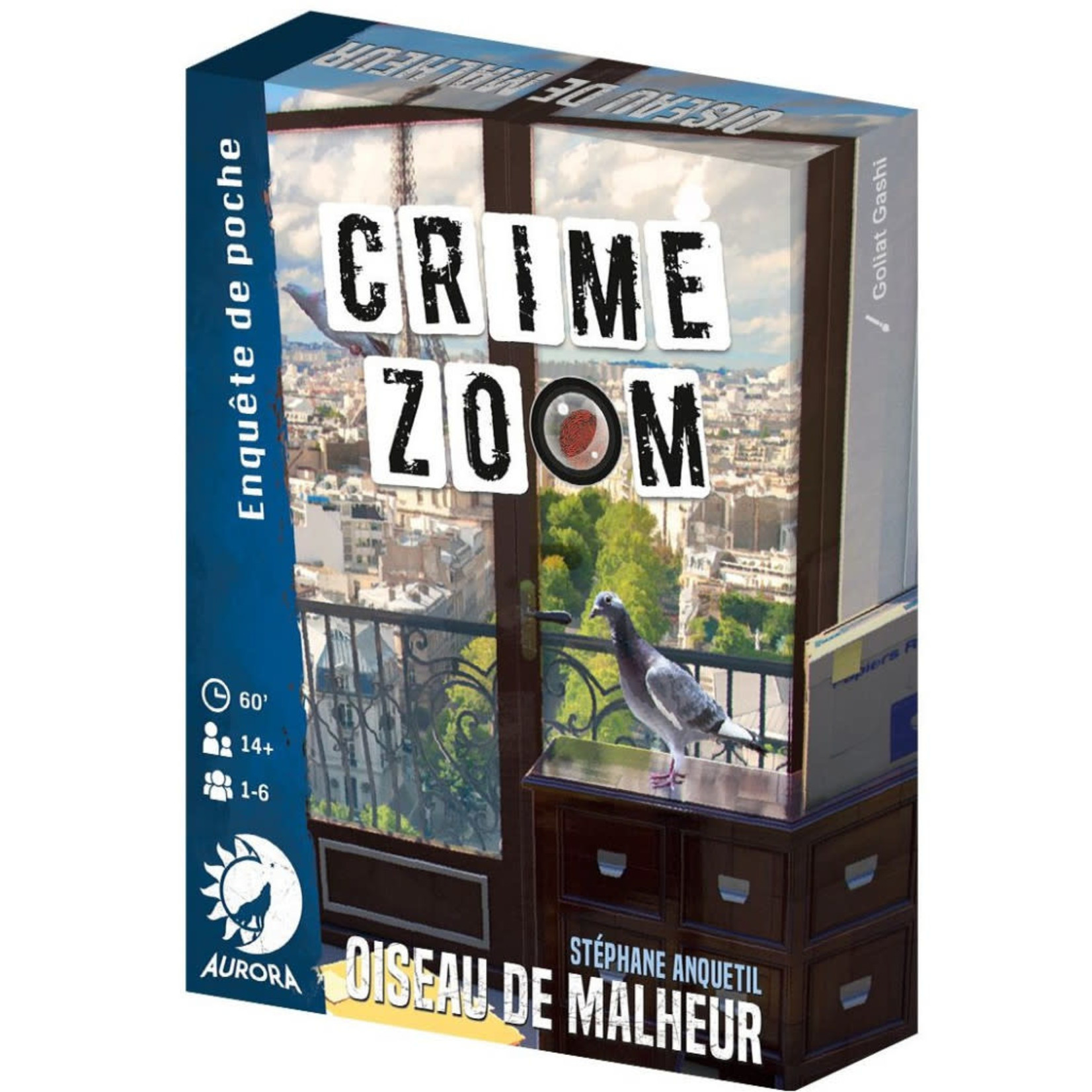 Lucky Duck Games Crime Zoom 2: Bird of Ill Omen