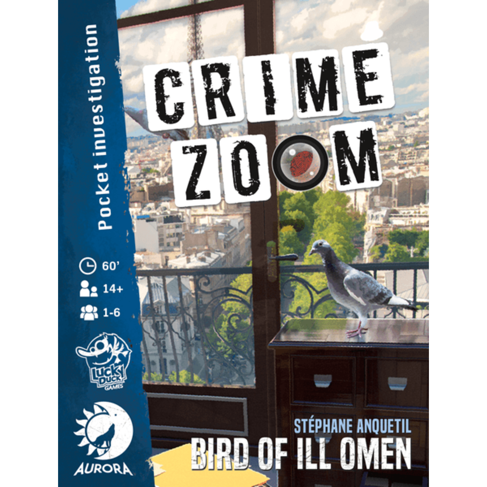 Lucky Duck Games Crime Zoom 2: Bird of Ill Omen