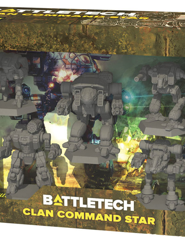 Catalyst Game Labs BattleTech: Miniature Force Pack - Clan Command Star
