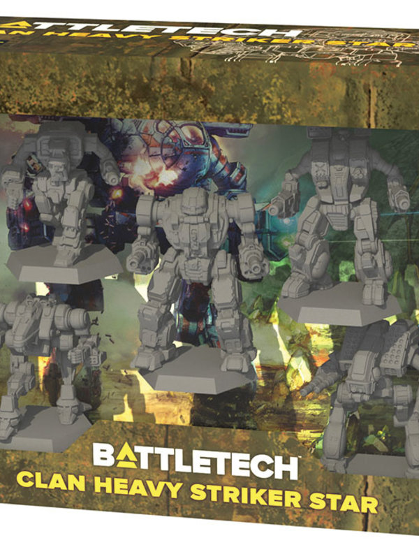 Catalyst Game Labs BattleTech: Miniature Force Pack - Clan Heavy Striker Star