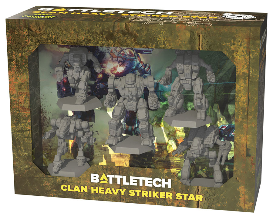 BattleTech: Miniature Force Pack - Inner Sphere Heavy Lance - Recess Games  LLC