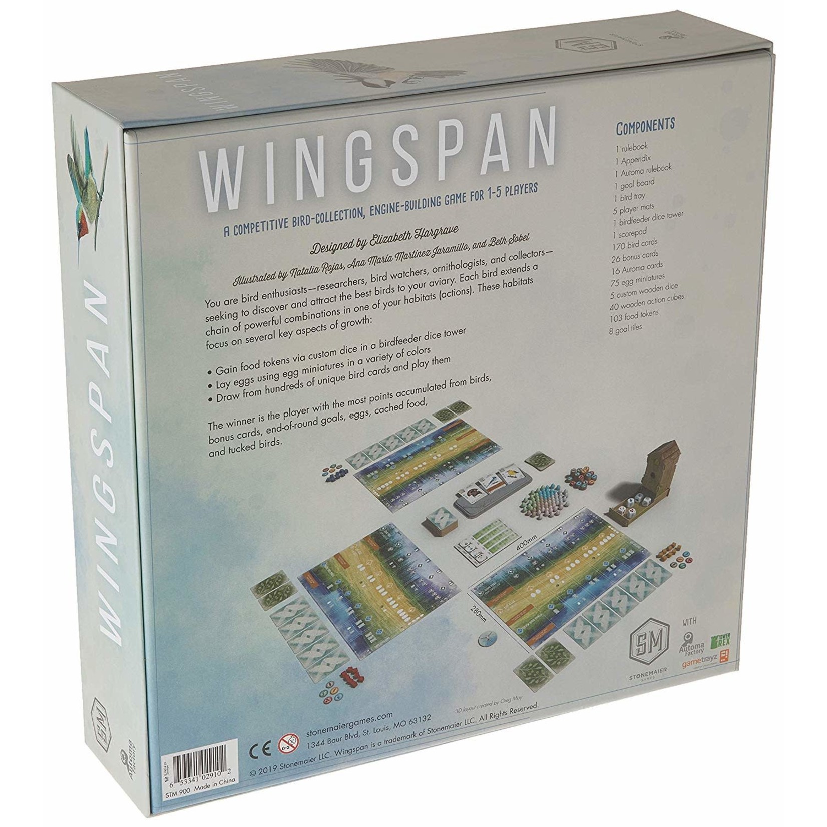 Stonemaier Games Wingspan 2E