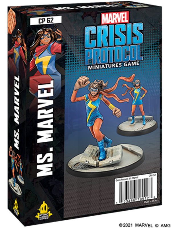 Atomic Mass Games MCP Ms. Marvel Character Pack