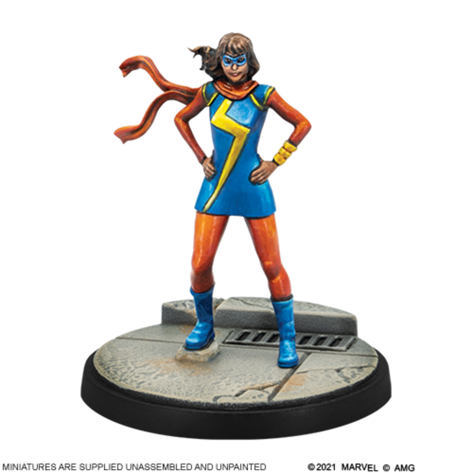 Atomic Mass Games Marvel Crisis Protocol Ms. Marvel Character Pack