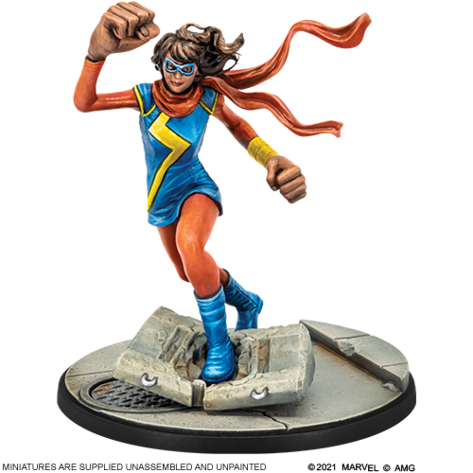 Atomic Mass Games Marvel Crisis Protocol Ms. Marvel Character Pack