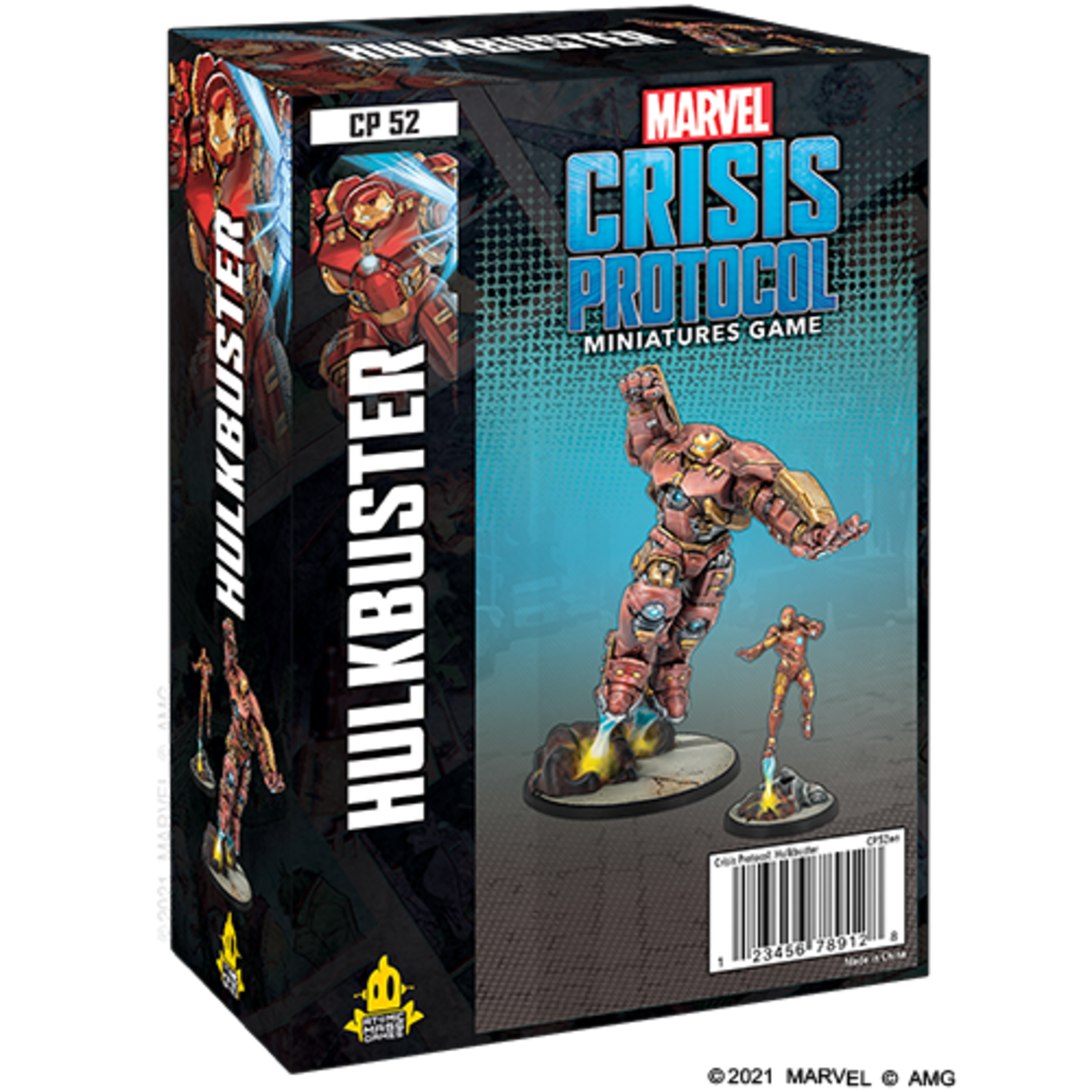 Atomic Mass Games Marvel Crisis Protocol Hulkbuster Character Pack