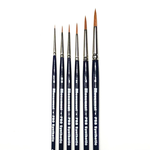 Monument Hobbies Pro Synthetic 6 Brush Set - 1 each of all sizes