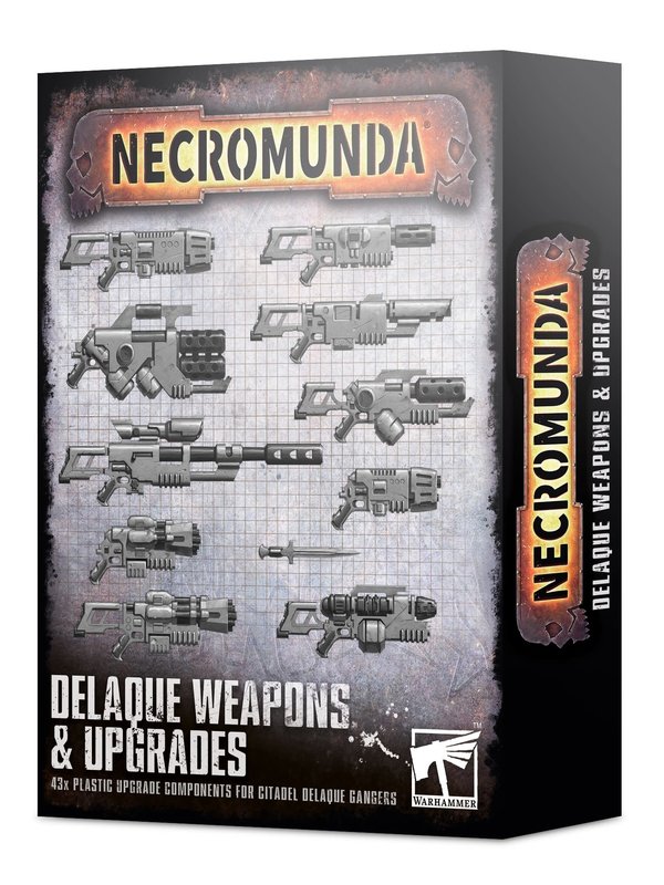 Games Workshop Necromunda Delaque Weapons