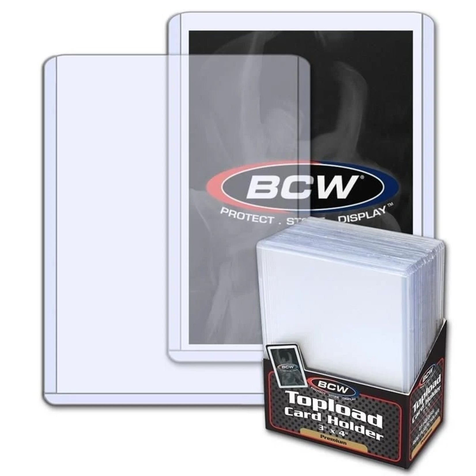 BCW Topload Card Holder 3x4 Premium 25ct