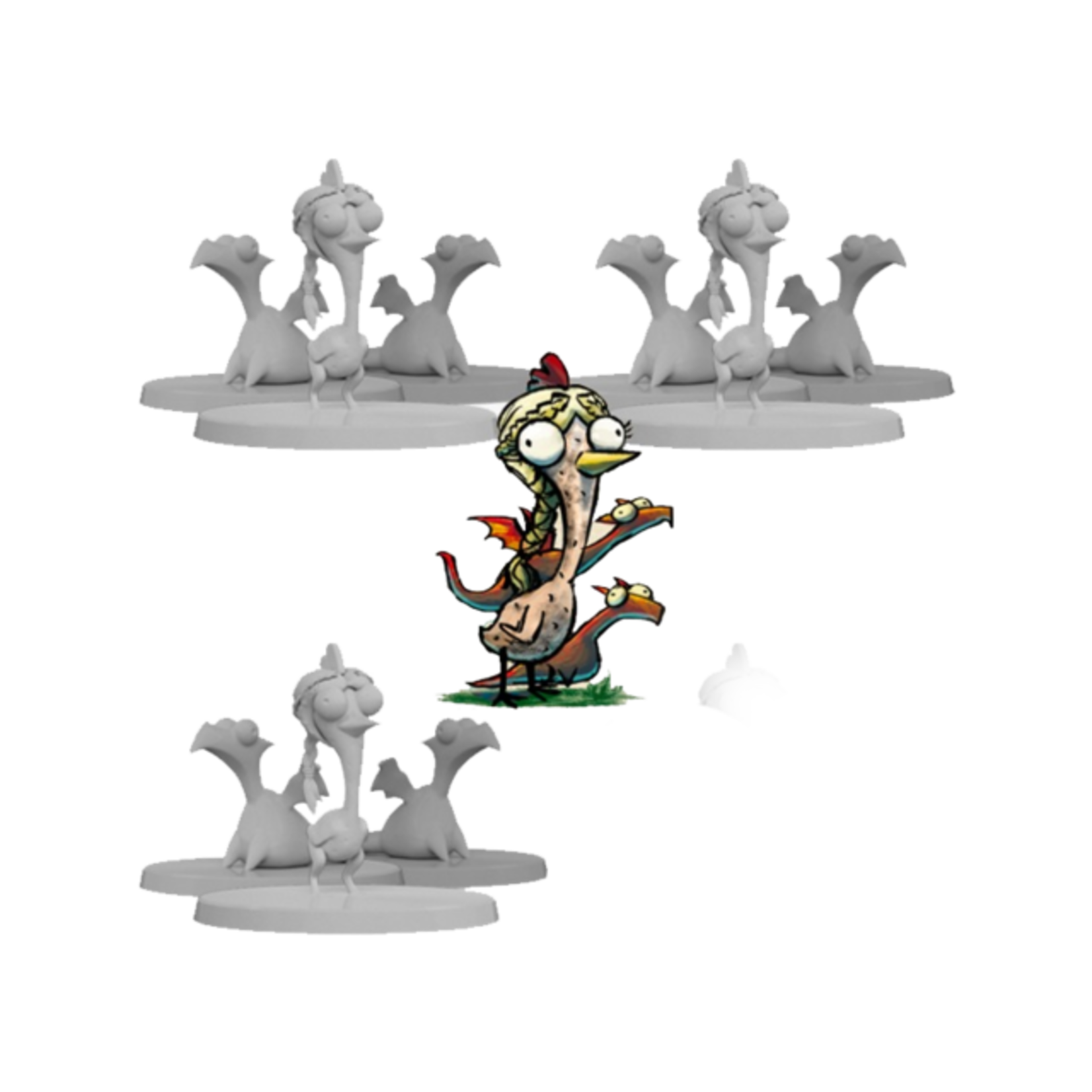 Draco Studios War for Chicken Island Dragon Mamma KS