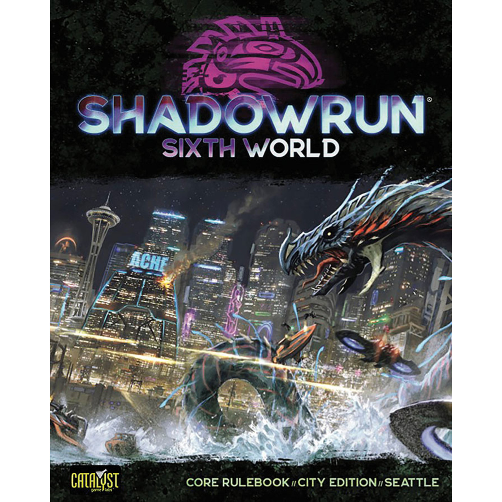 Catalyst Game Labs Shadowrun RPG 6E Seattle Edition