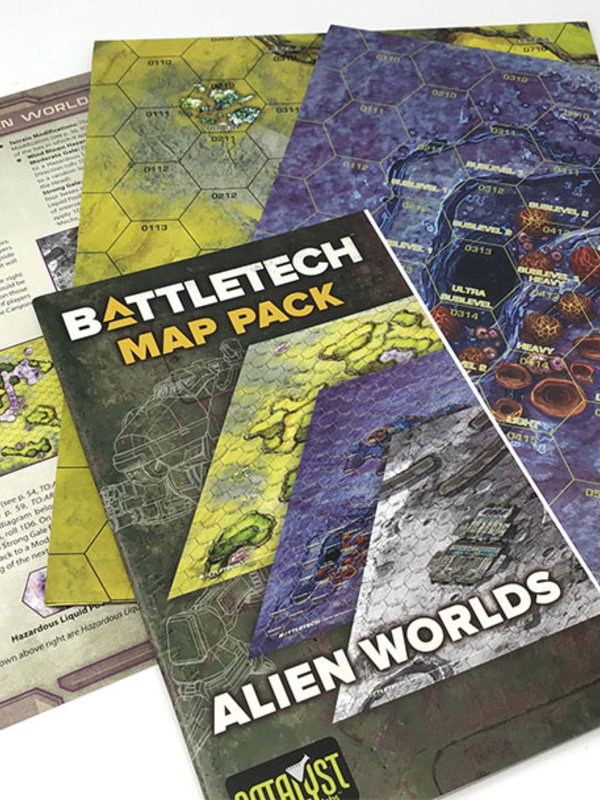 Catalyst Game Labs BattleTech Map Pack - Alien Worlds