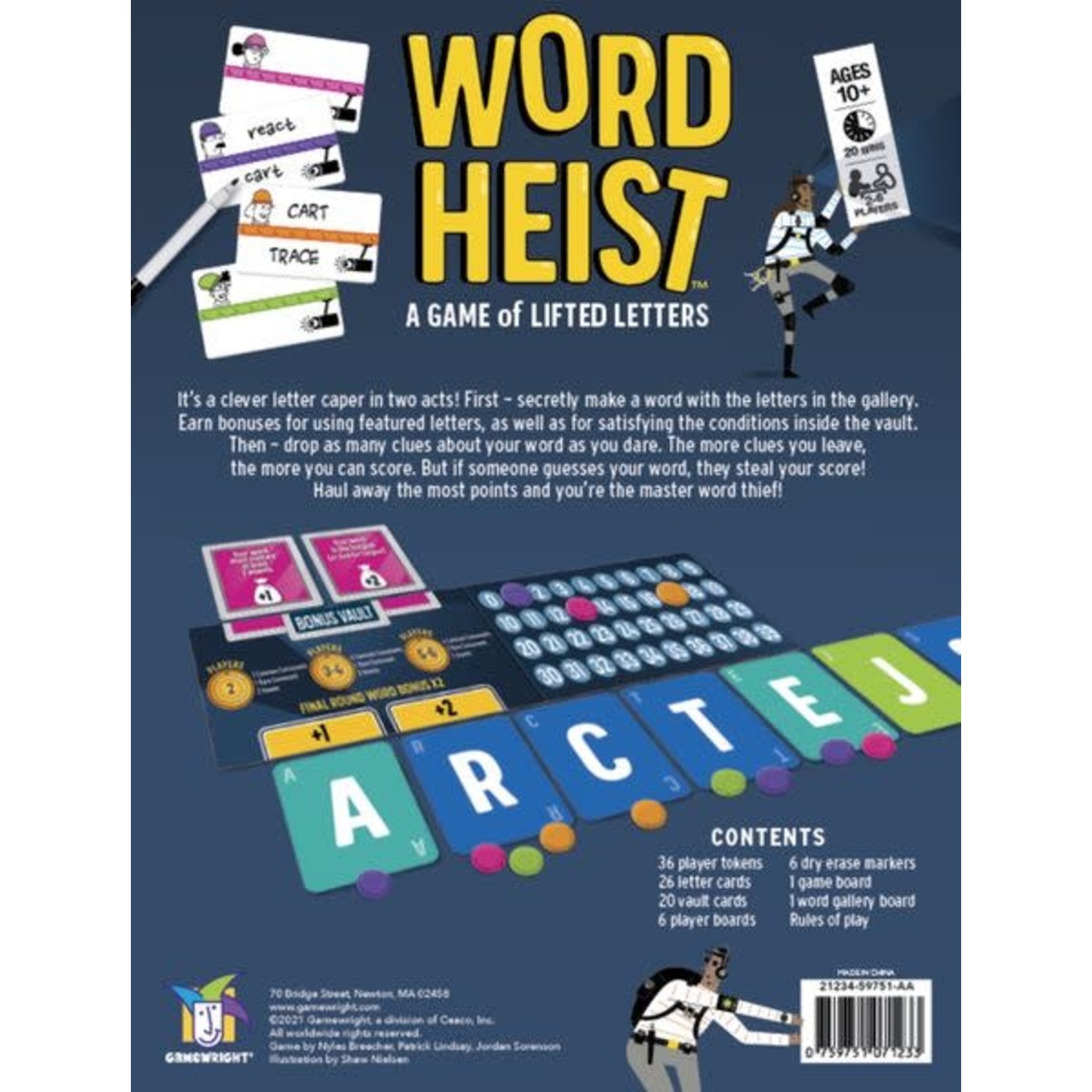 Gamewright Word Heist