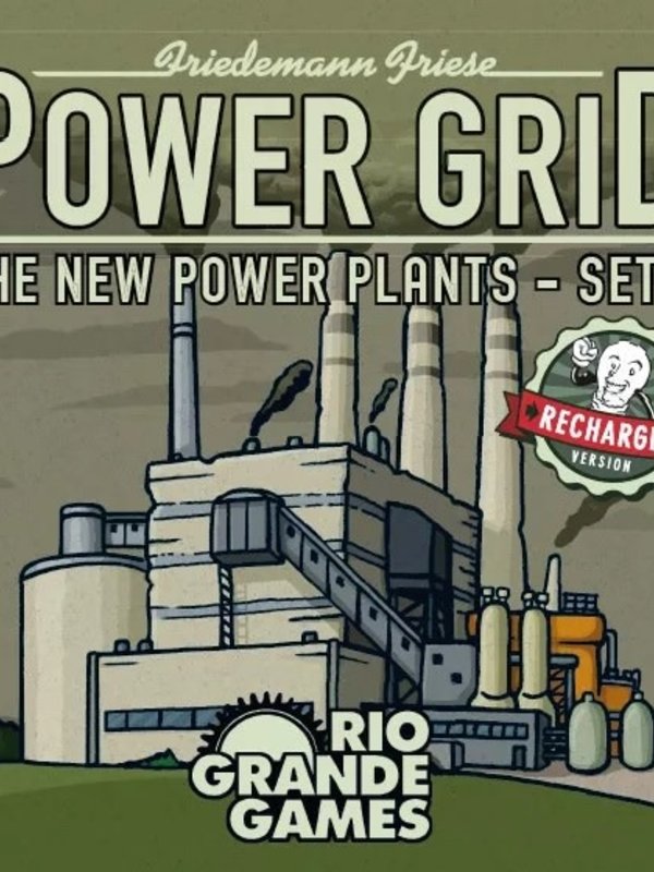 Rio Grande Games Power Grid New Power Plant Cards Set 1