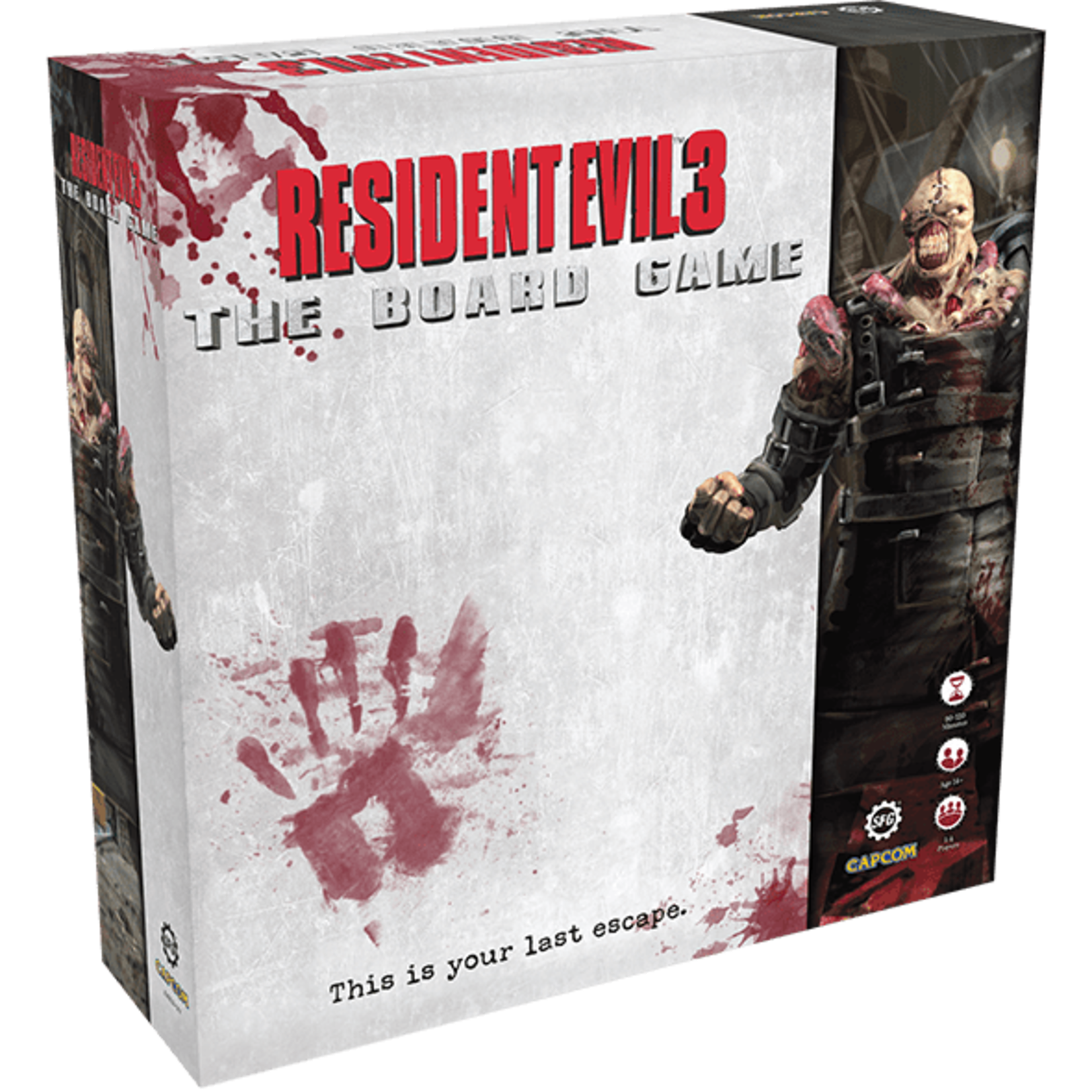 SFG Resident Evil 3 The Board Game Base Game