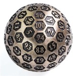 Foam Brain Games Inscribed 45mm Metal d100 Bronze