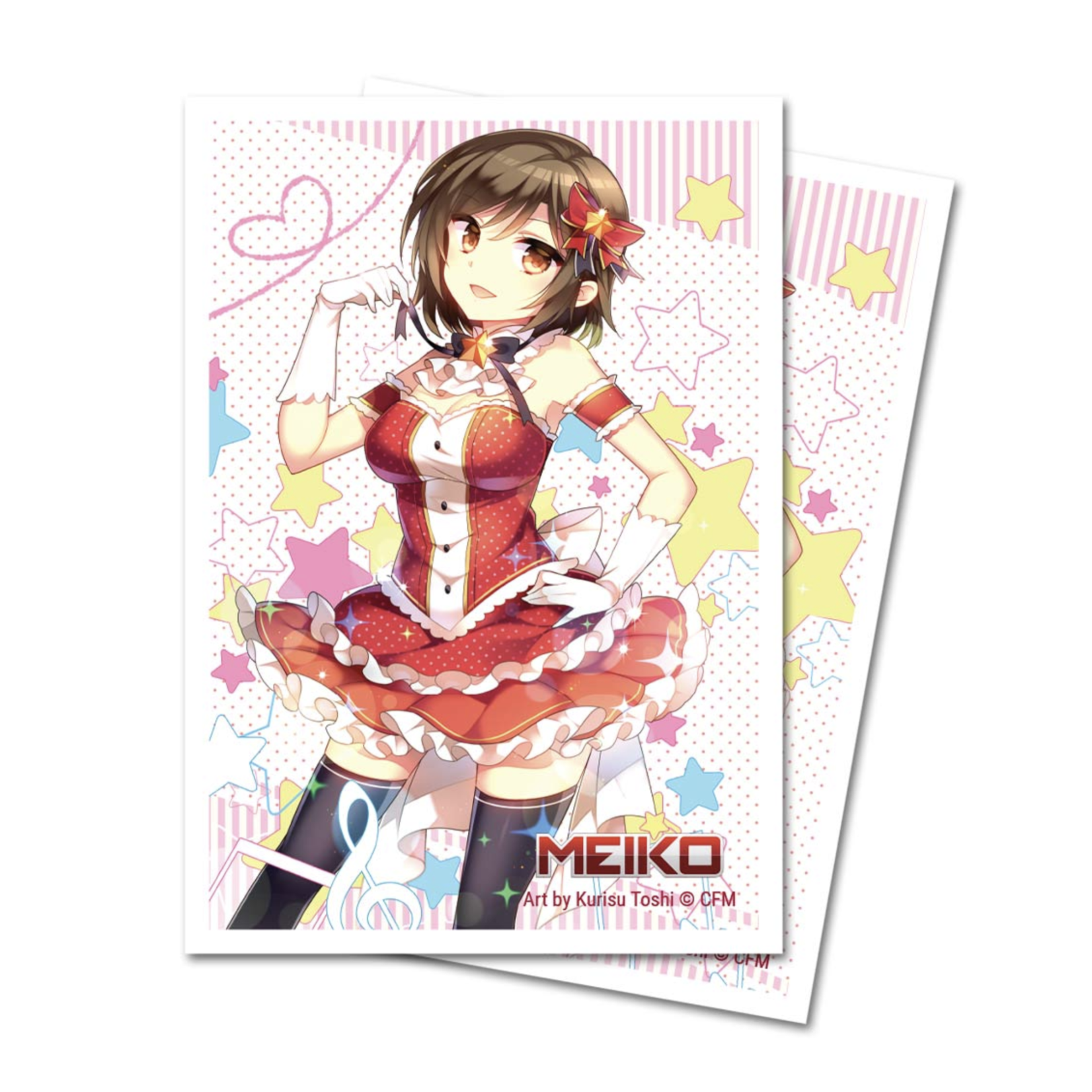 Ultra Pro DD Starlight Melody Meiko Small Standard Deck Protectors (60)