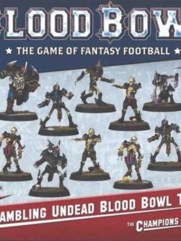 Games Workshop Blood Bowl Shambling Undead Team