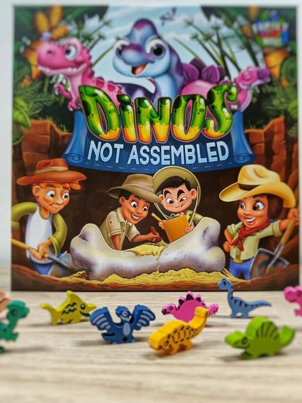 Thing 12 Games Dinos Not Assembled