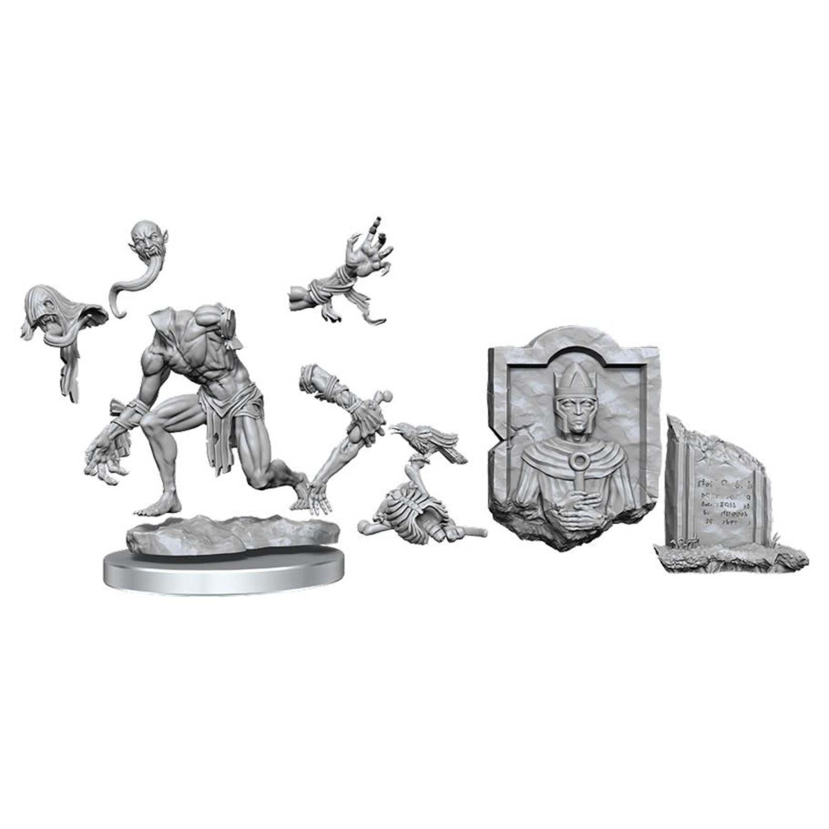 WIZKIDS/NECA D&D Frameworks: Ghast & Ghoul W01