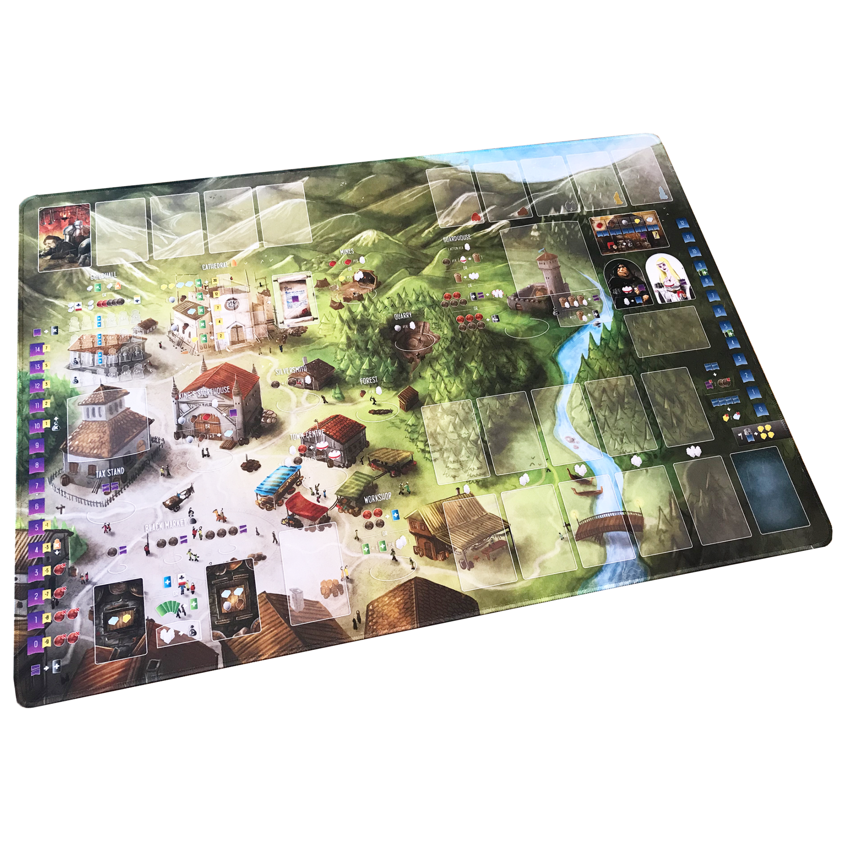 Renegade Game Studios Architects of the West Kingdom Playmat