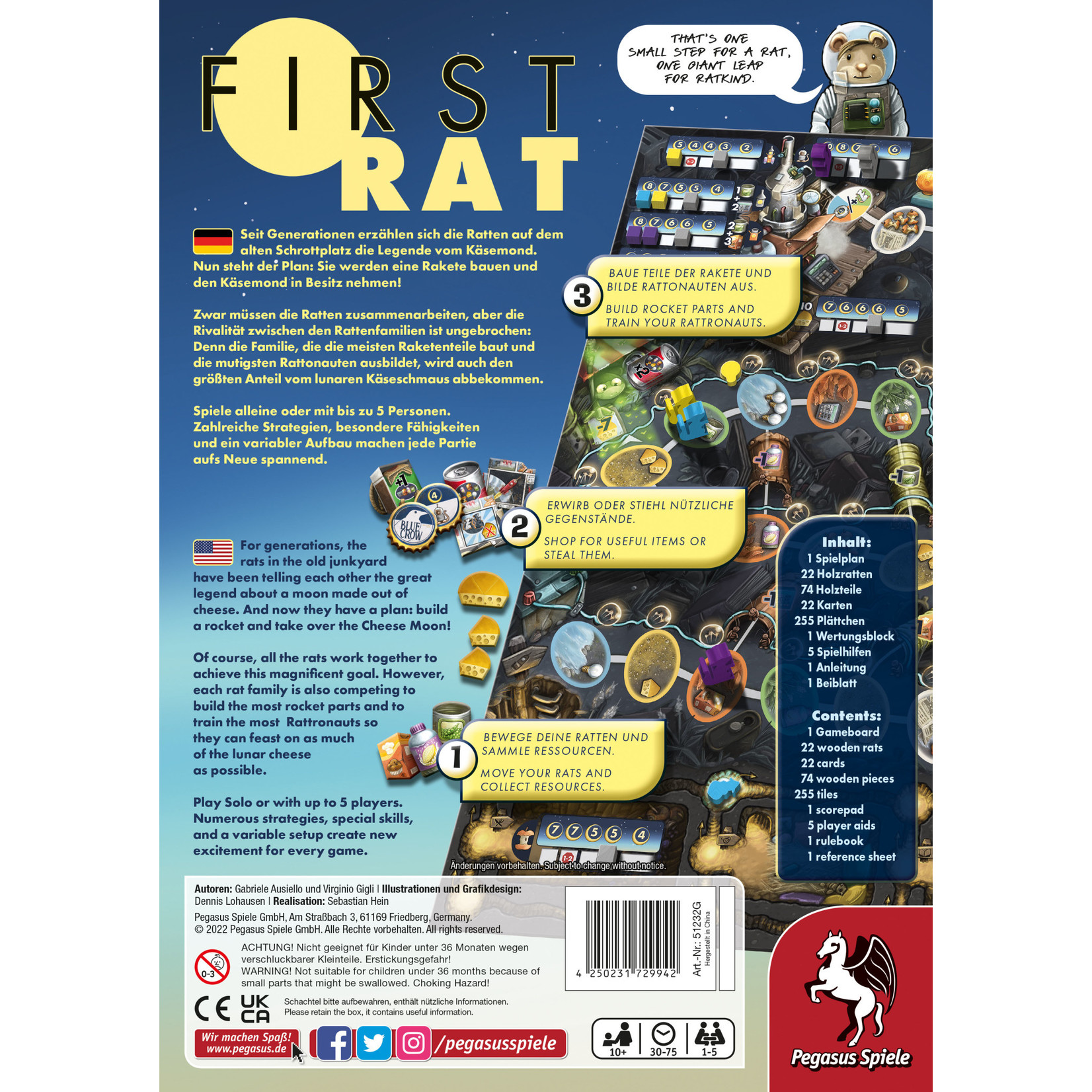 Pegasus Spiele First Rat