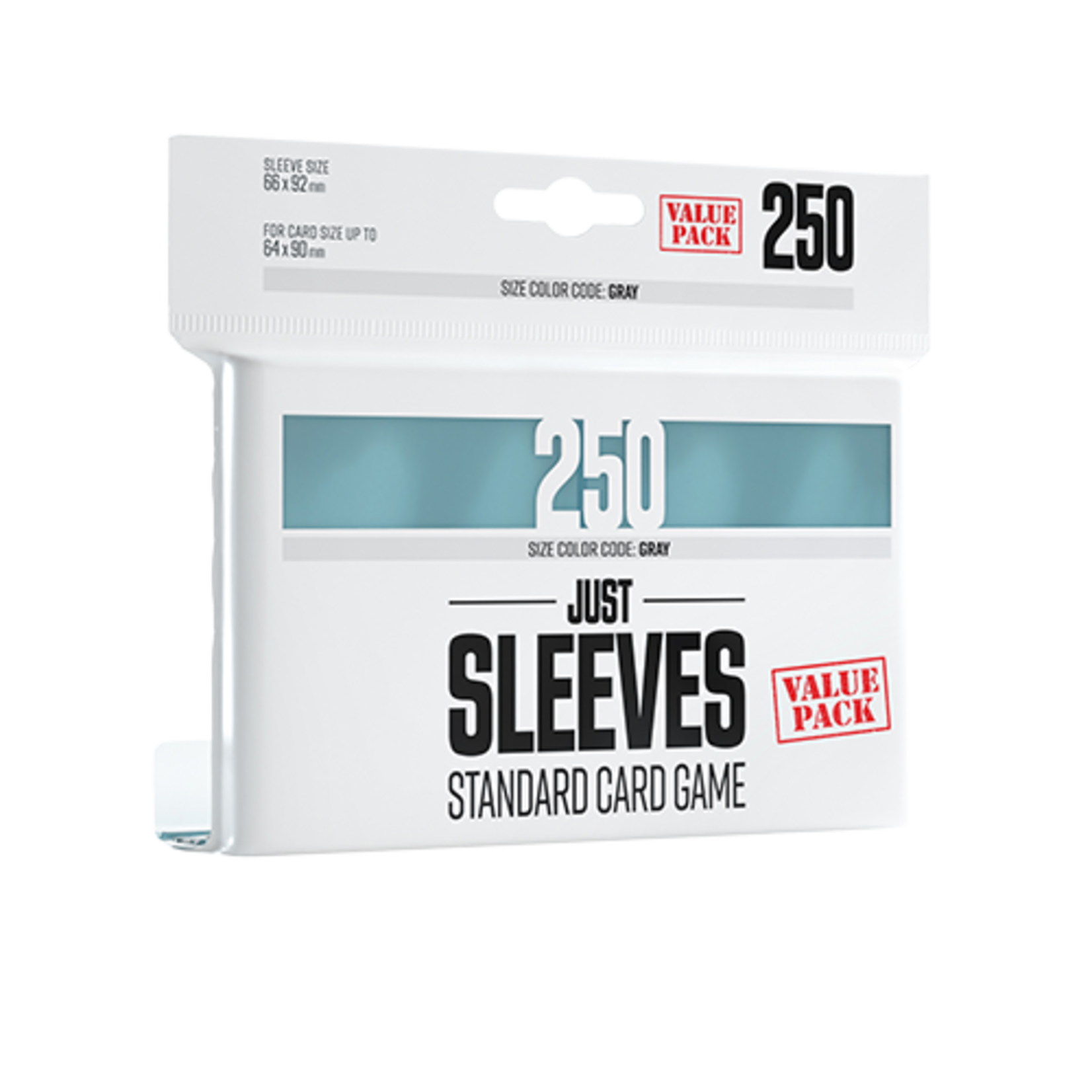 GAMEGEN!C Just Sleeves Value Pack Clear 66 x 92  mm