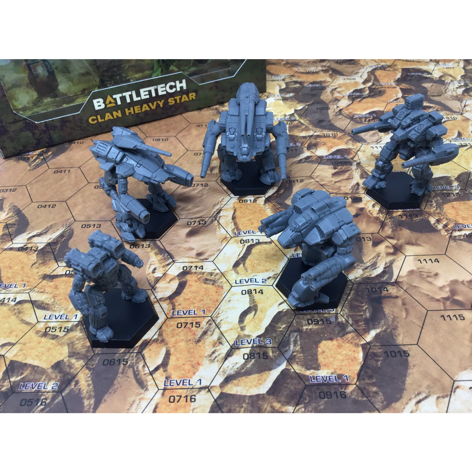Catalyst Game Labs BattleTech: Miniature Force Pack - Clan Heavy Star