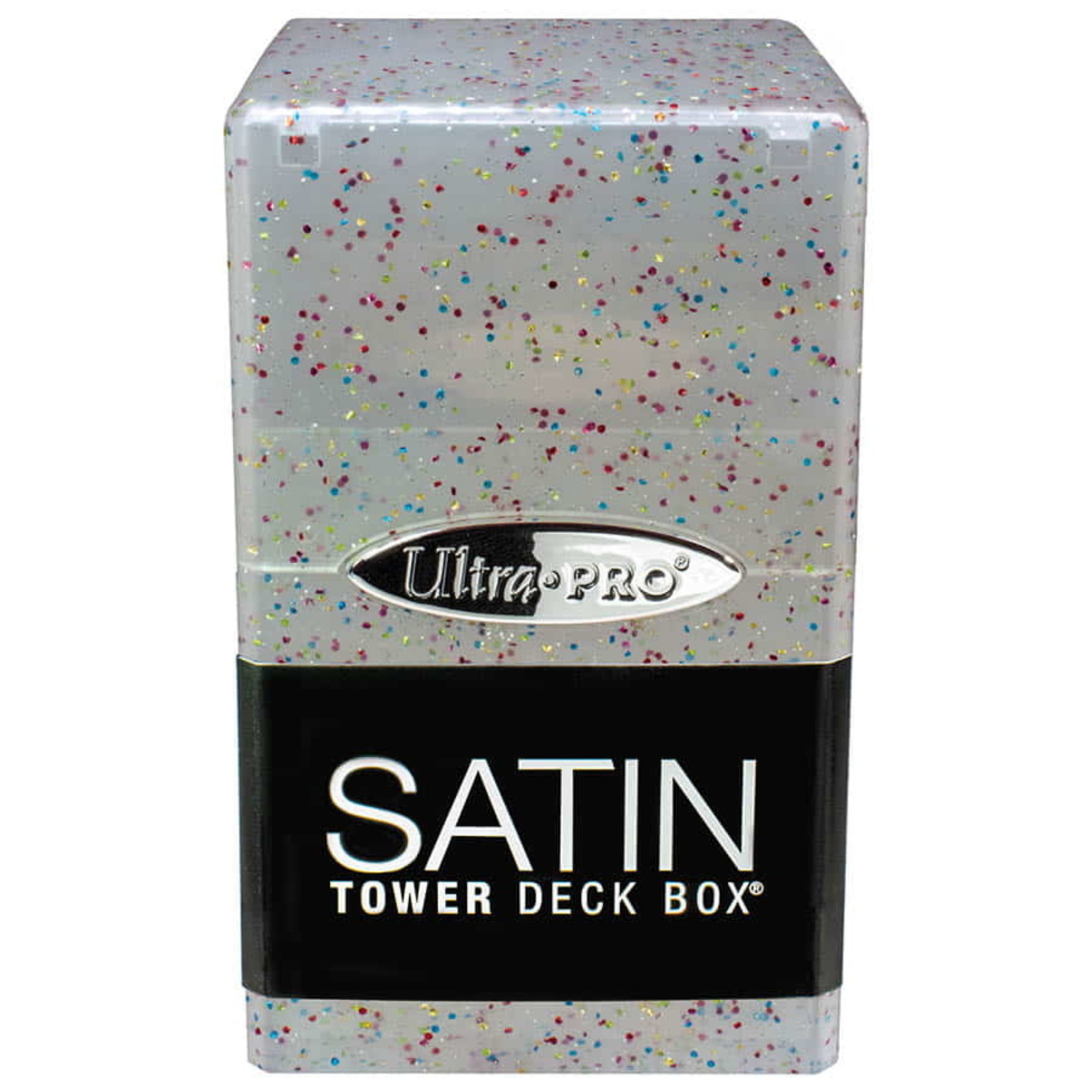 Ultra Pro Satin Tower Glitter Clear